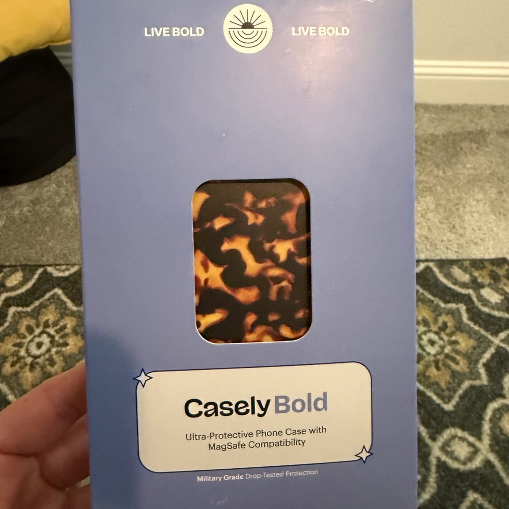 Tortoise Shell Pattern Phone Case - Picture 3 of 3